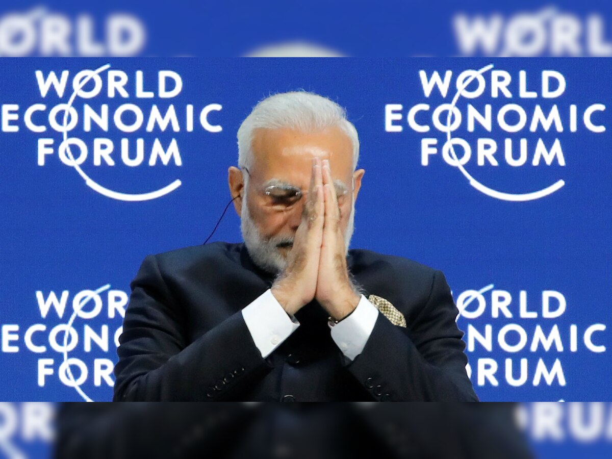 India to become $5 trillion economy by 2025, it is open for business: PM Modi tells business leaders at Davos