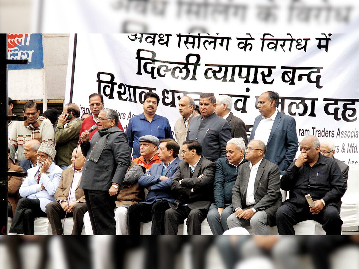 Prominent markets observe day-long bandh against sealing drive