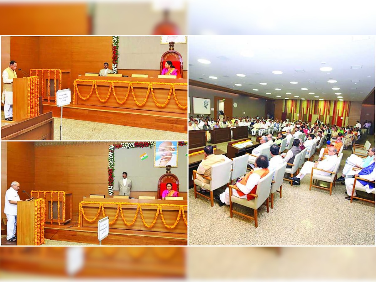 176 of 182 Gujarat MLAs take oath