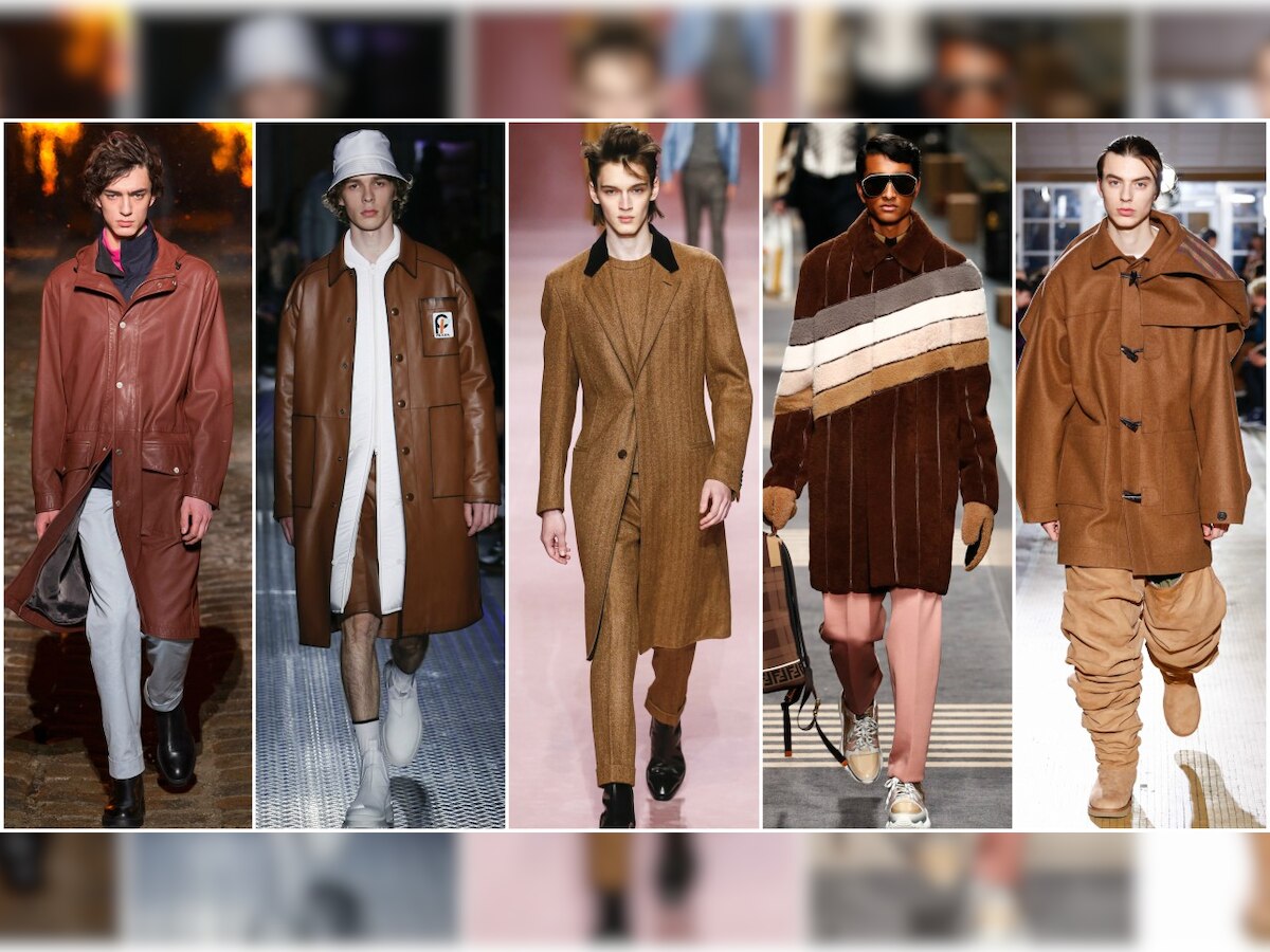 Biscotti brawn: Men's wear palette gets earthier for Fall Winter 2018