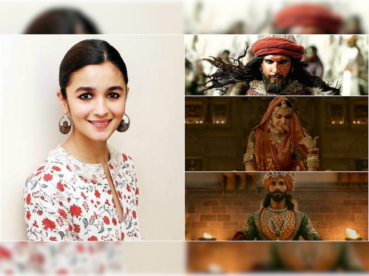 Alia Bhatt watched 'Padmaavat' and here's what she had to say about Ranveer Singh, Deepika Padukone and Shahid Kapoor