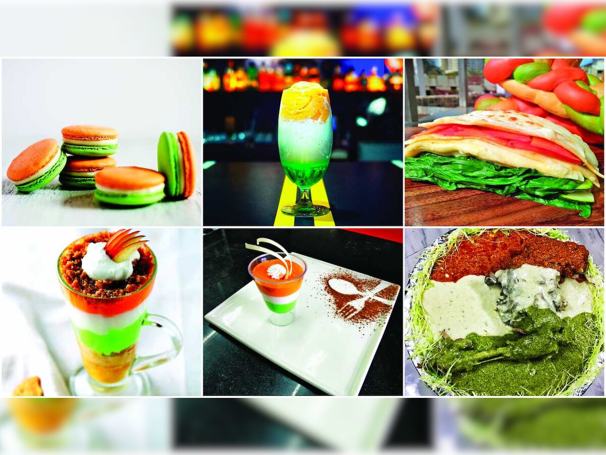 Six tricolour recipes you can try at home