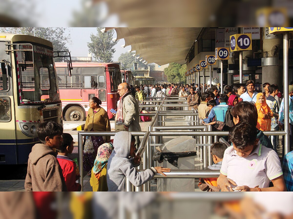 ST Buses freeze wheels due to stir in North Gujarat