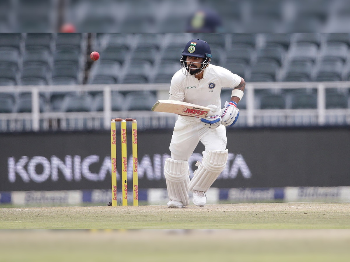 South Africa v/s India: Virat Kohli holds fort for India on woeful Wanderers wicket