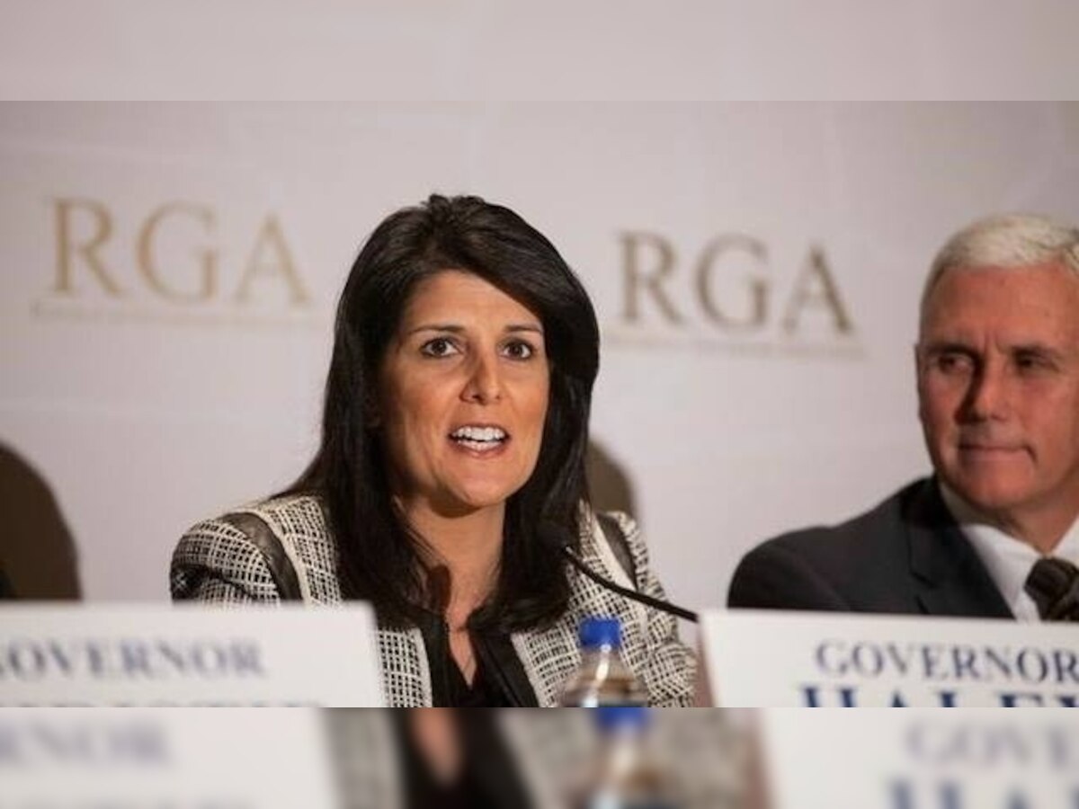 'Disgusting' and 'highly offensive': Nikki Haley on rumours of affair with Trump