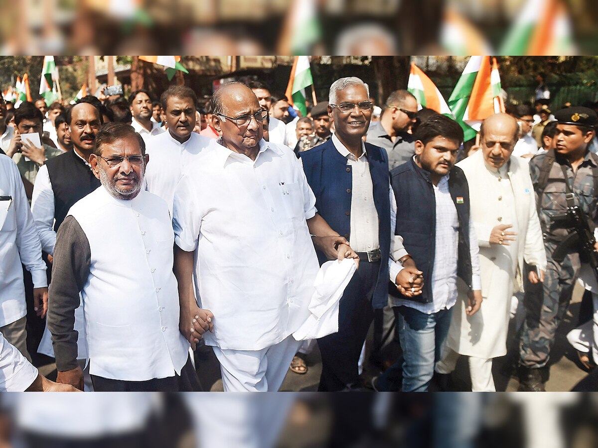 Opposition's Sharad Pawar play to take on BJP; like-minded parties mull Maha alliance for 2019