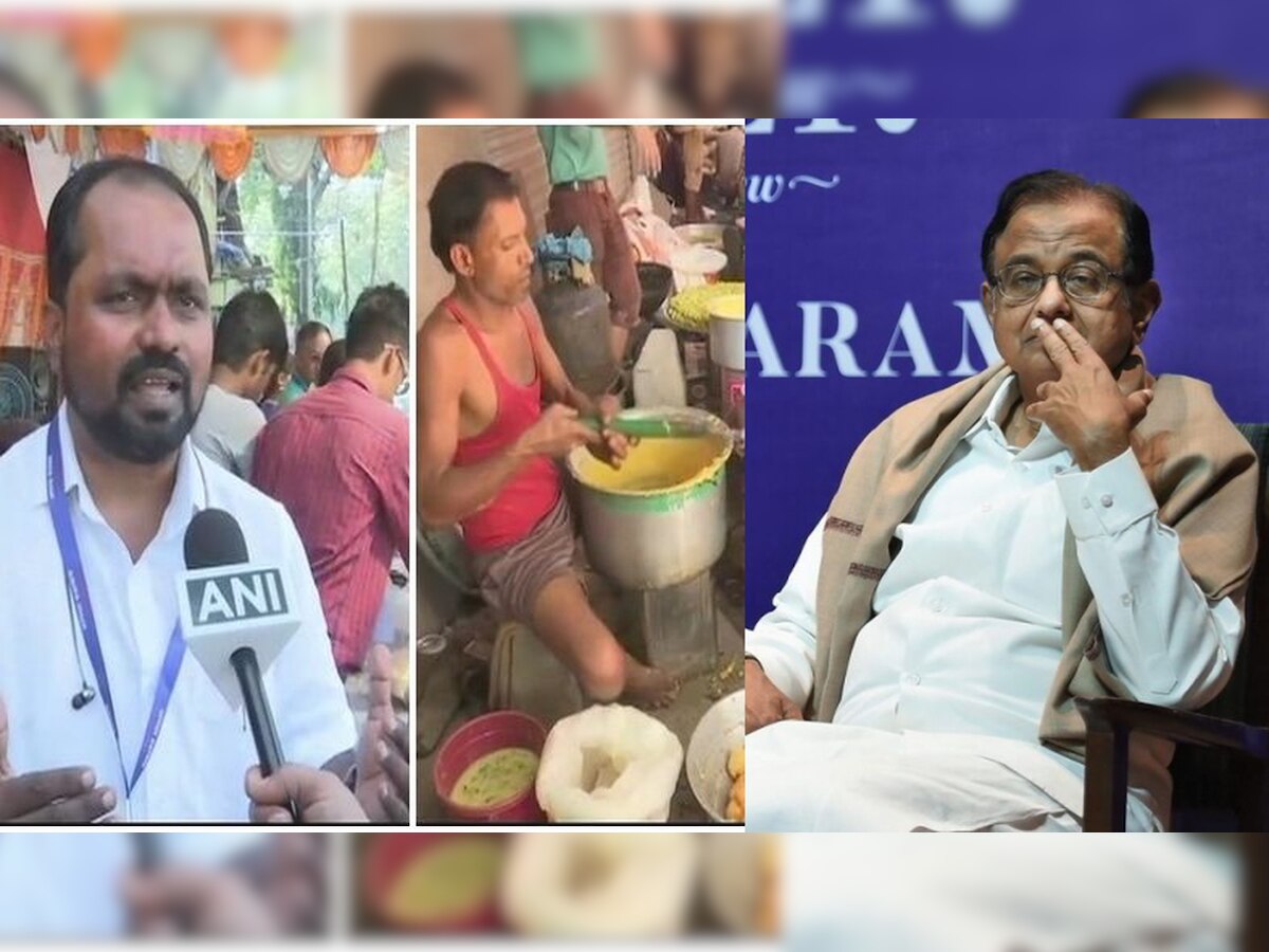 As P Chidambaram compares selling pakodas to begging, Mumbai vada pav seller donates day’s earnings to Army