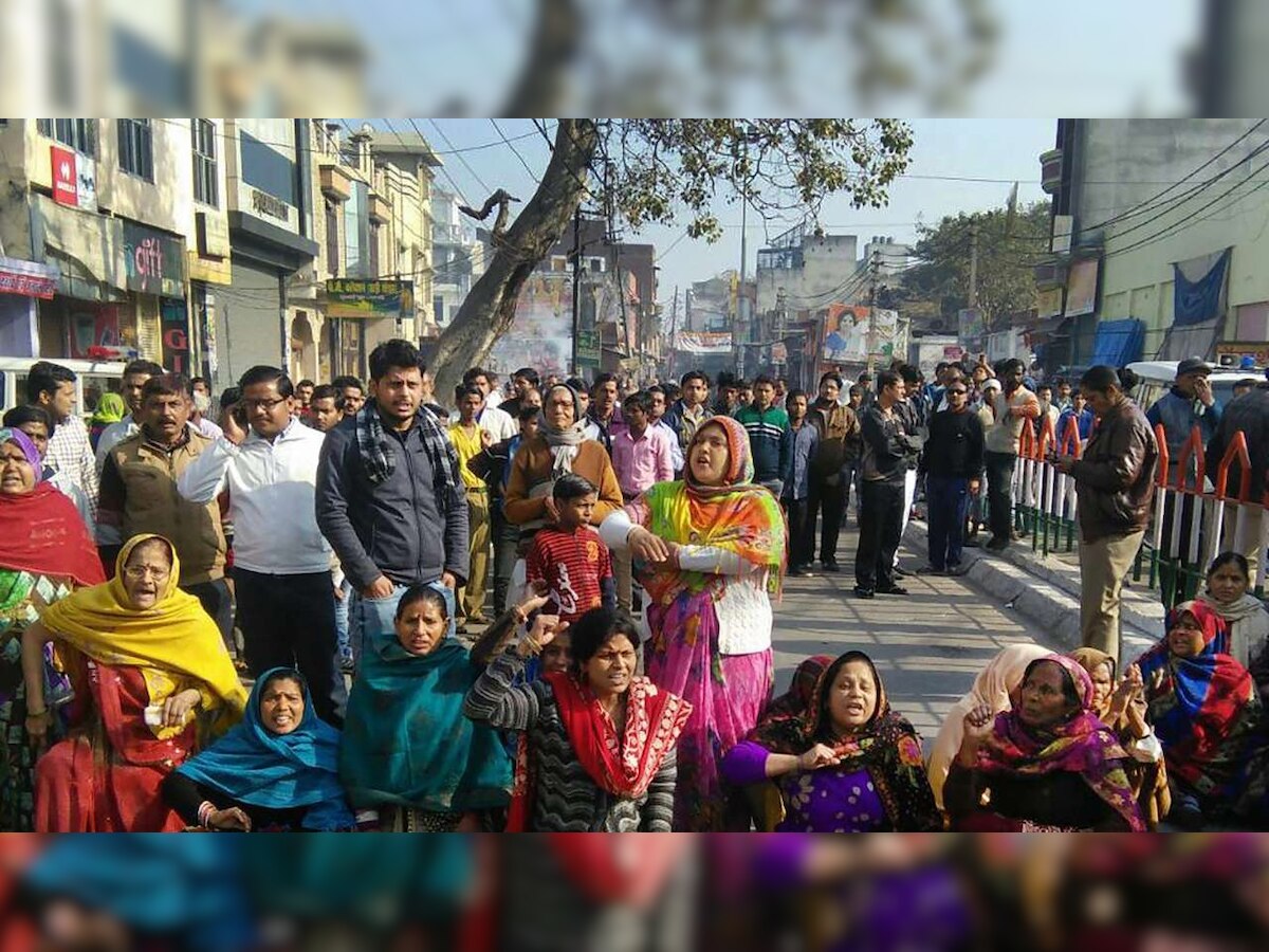 Kasganj violence: Despite blanket ban on netas from visiting, BJP MLA from Hyderabad visits Chandan Gupta's family