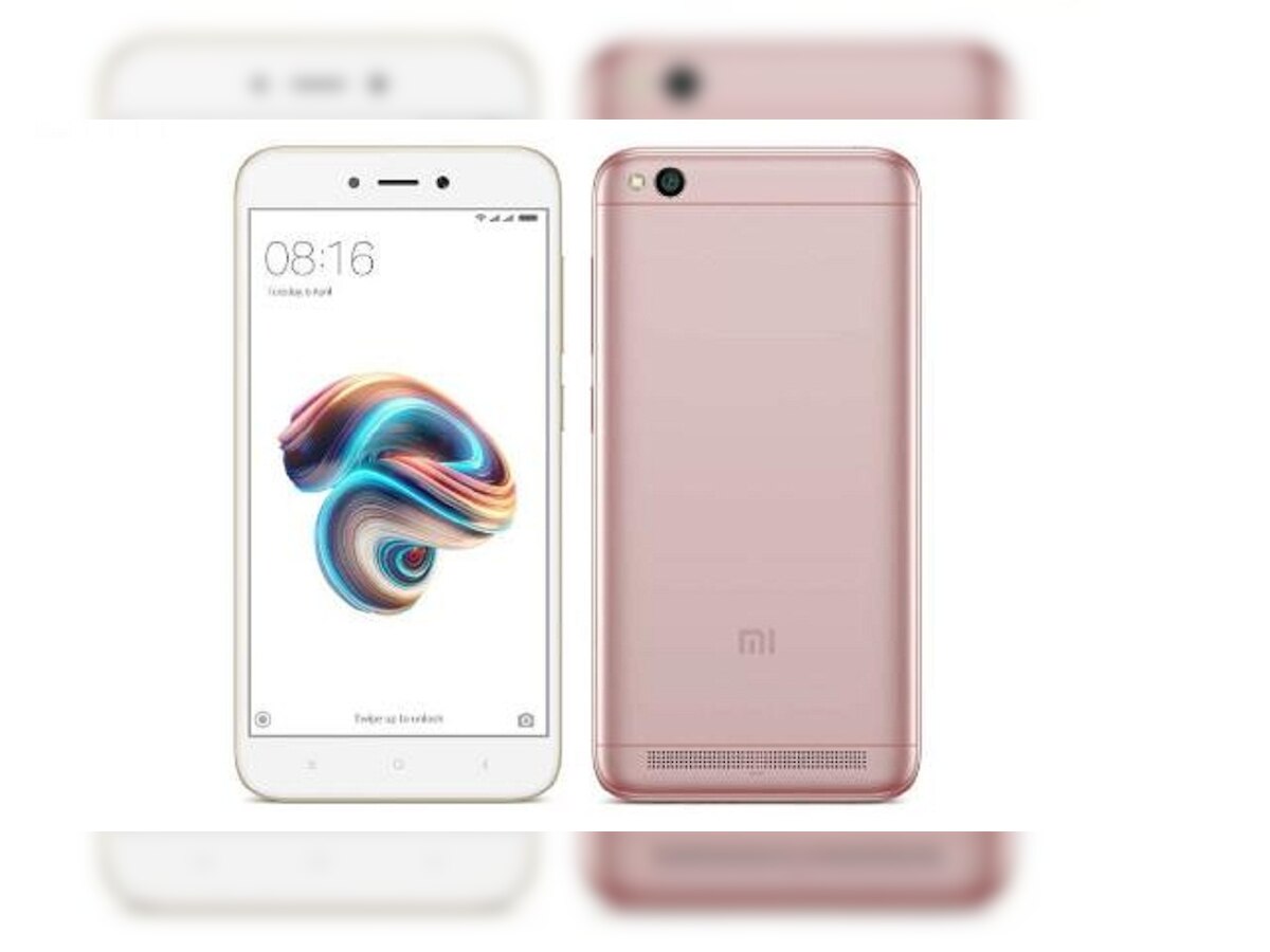 Xiaomi Redmi 5A Rose Gold variant now available in India