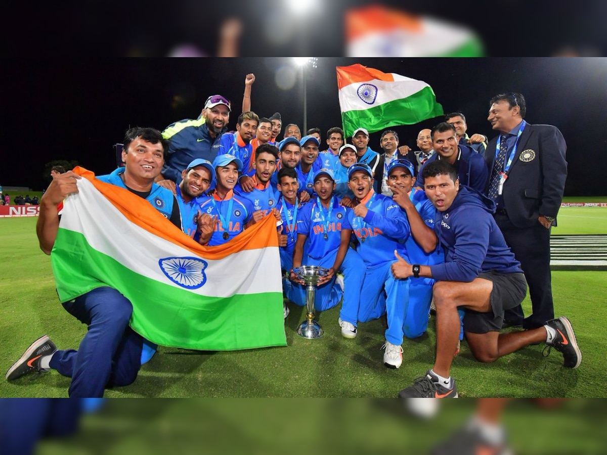 ICC U-19 World Cup Final Highlights: India beat Australia by 8 wickets, Centurion Manjot Kalra stars in 4th title win