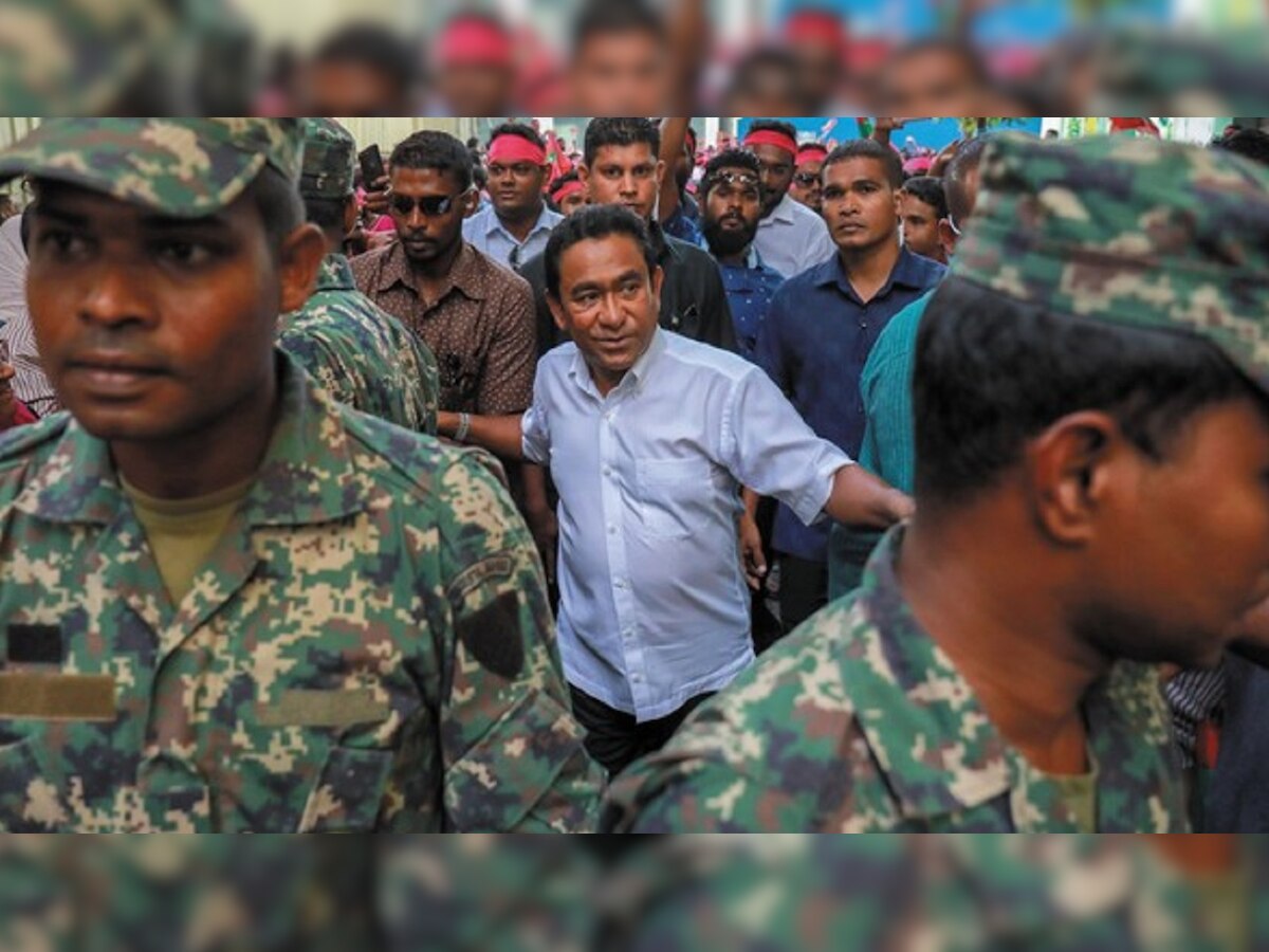 Maldives Crisis: 'Troubled' US asks President Abdulla Yameen​ to respect rule