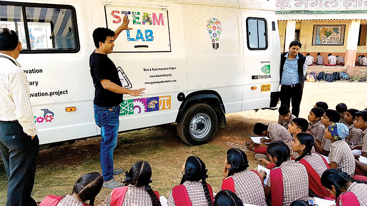 Van Study Mobile vans to educate less privileged students