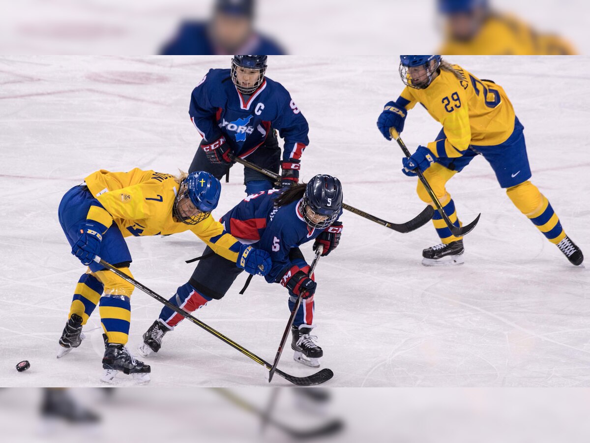 Pyeongchang Winter Olympics: Sweden crushes unified Korea ice hockey team