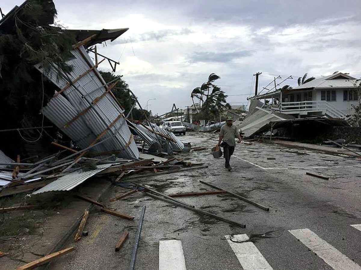 Cyclone Gita wreaks havoc in Tonga's capital, Parliament flattened, homes wrecked