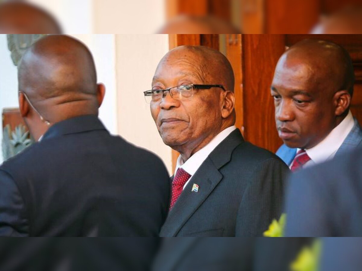 South African police raids President Jacob Zuma's associates amid influence-peddling probe