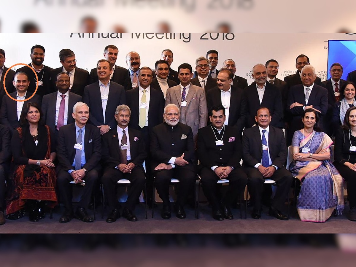 It was impromptu and no words were exchanged: MEA on PM Modi's photo with Nirav Modi in Davos