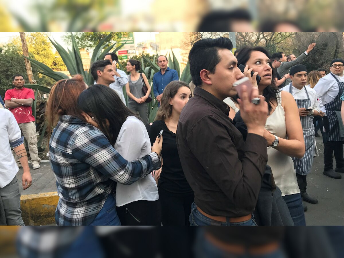 Mexico hit by 7.5 magnitude earthquake, buildings sway in capital