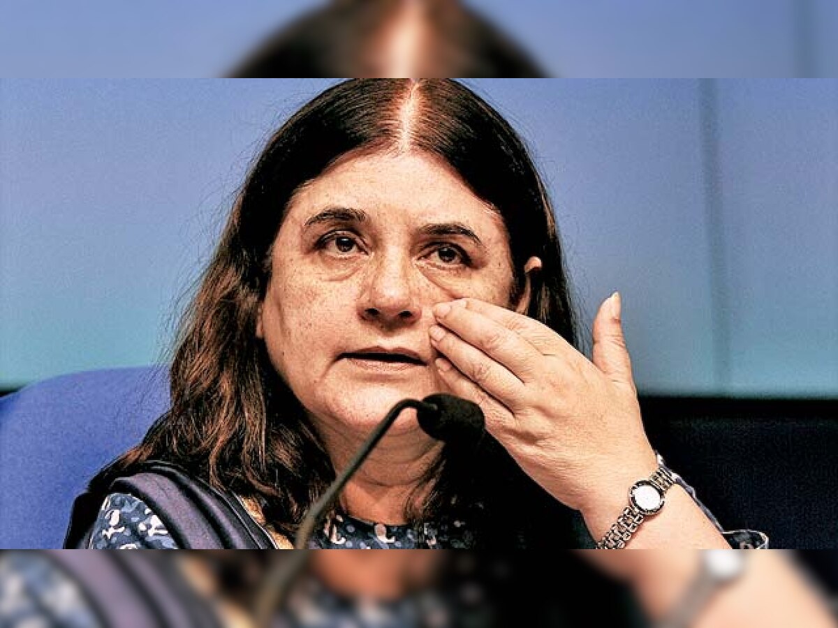 Watch: UP official witnesses ire of Maneka Gandhi over corruption charges
