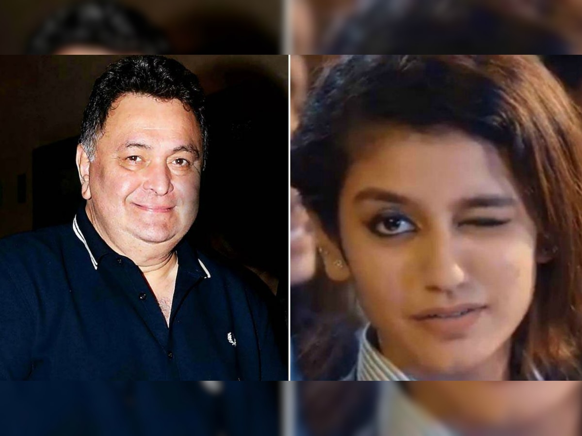 Rishi Kapoor predicts 'huge stardom' for Priya Prakash Varrier; she calls it an 'absolute honour'