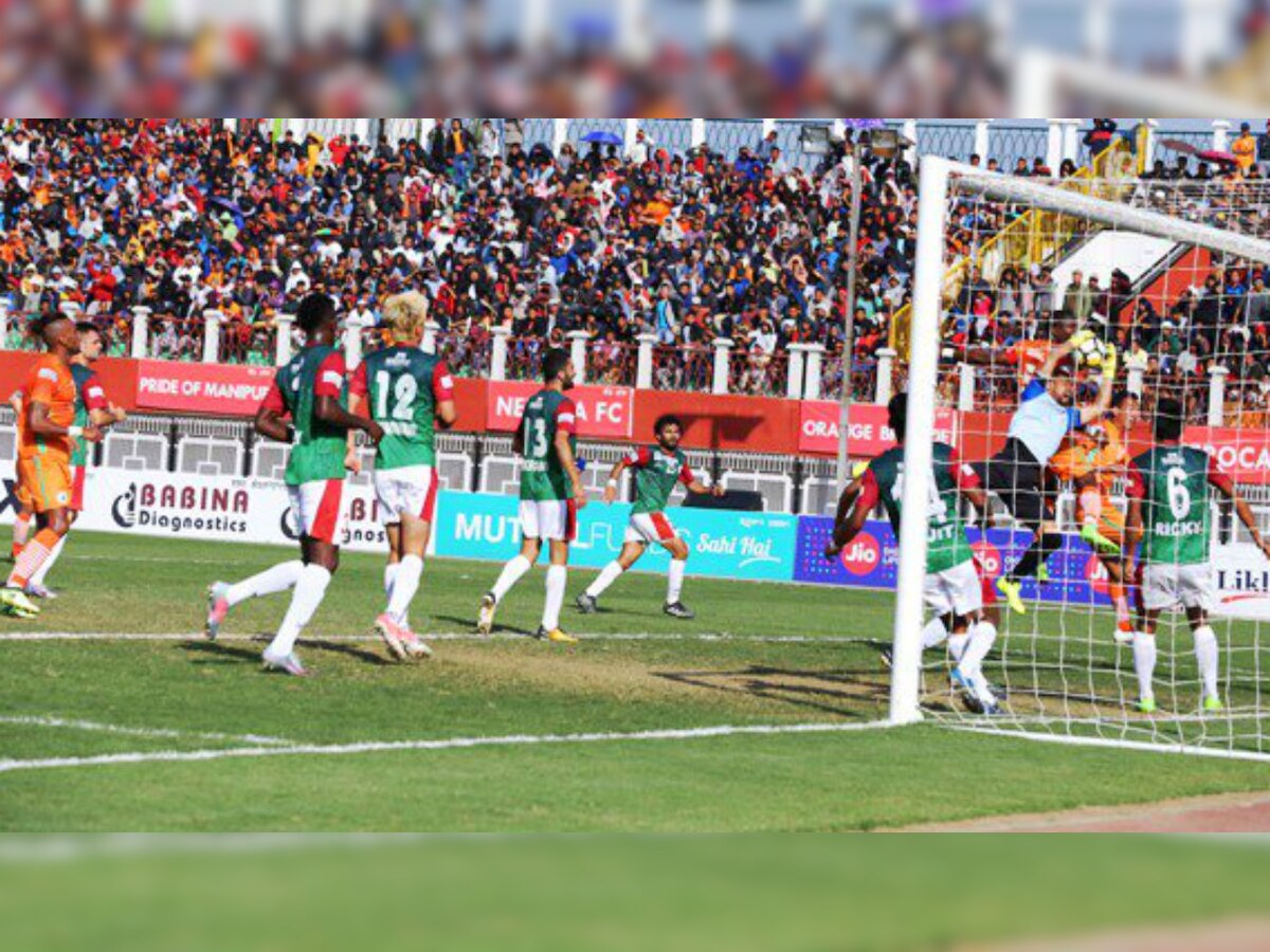 I-League: Mohun Bagan win five-goal thriller to dent Neroca FC's title hopes