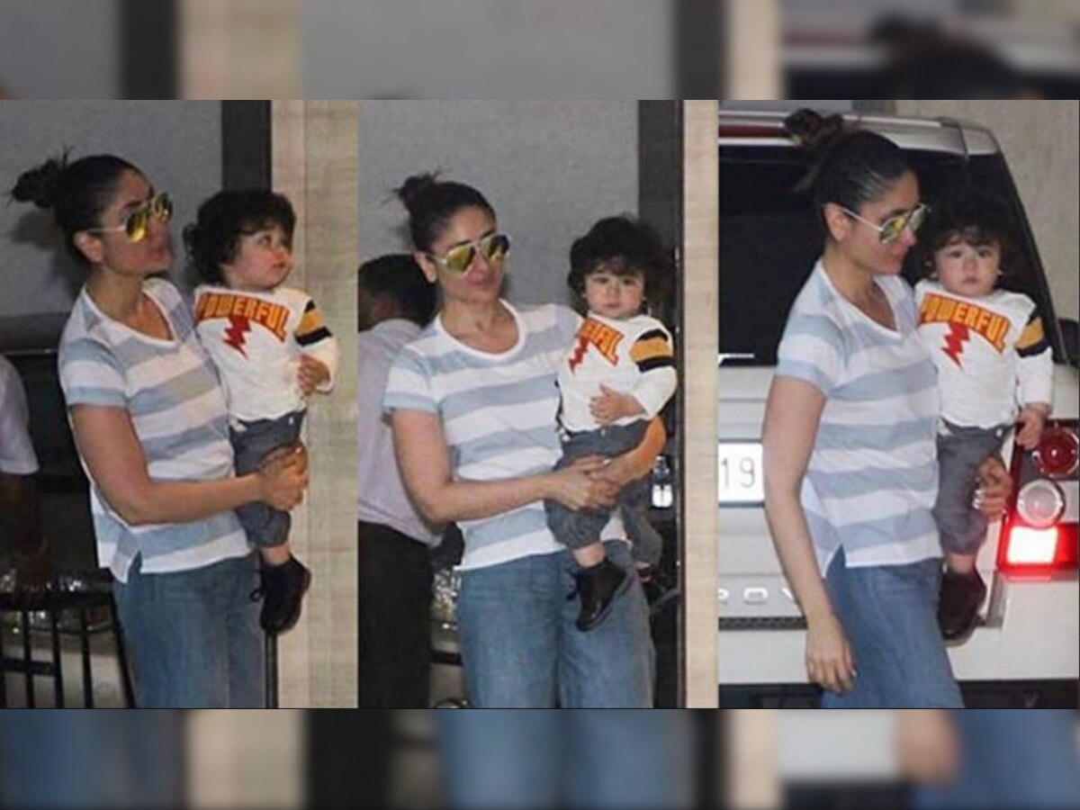 These pictures of Taimur with mommy Kareena Kapoor Khan will fade away your Monday blues