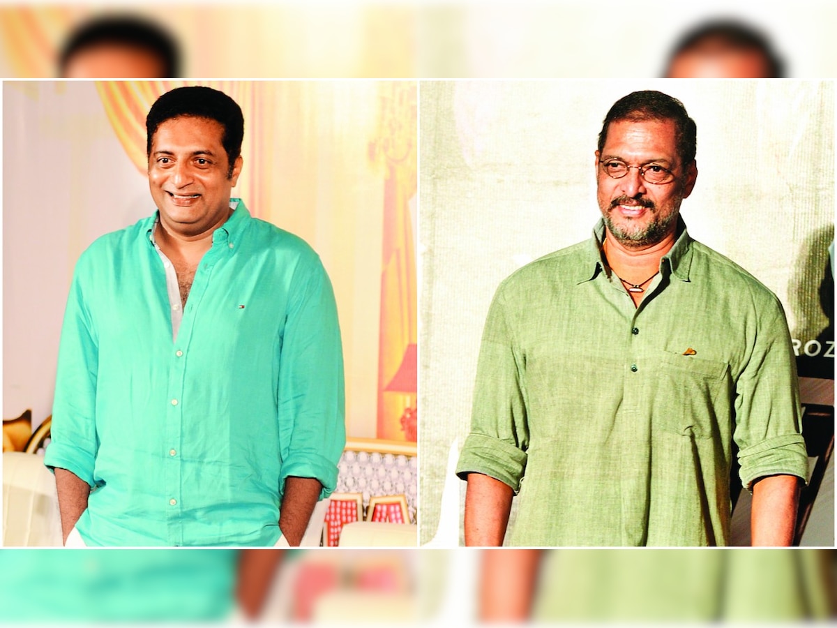 Nana Patekar not dubbing fast enough for Prakash Raj's 'Tadka'?