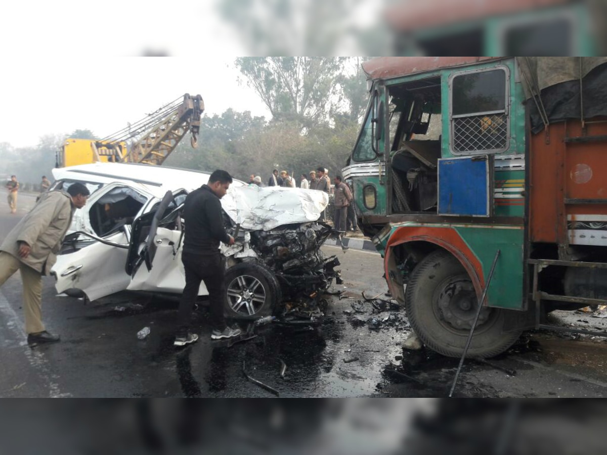 On his way to Investors' Summit, UP BJP MLA Lokendra Singh killed in road accident in Sitapur
