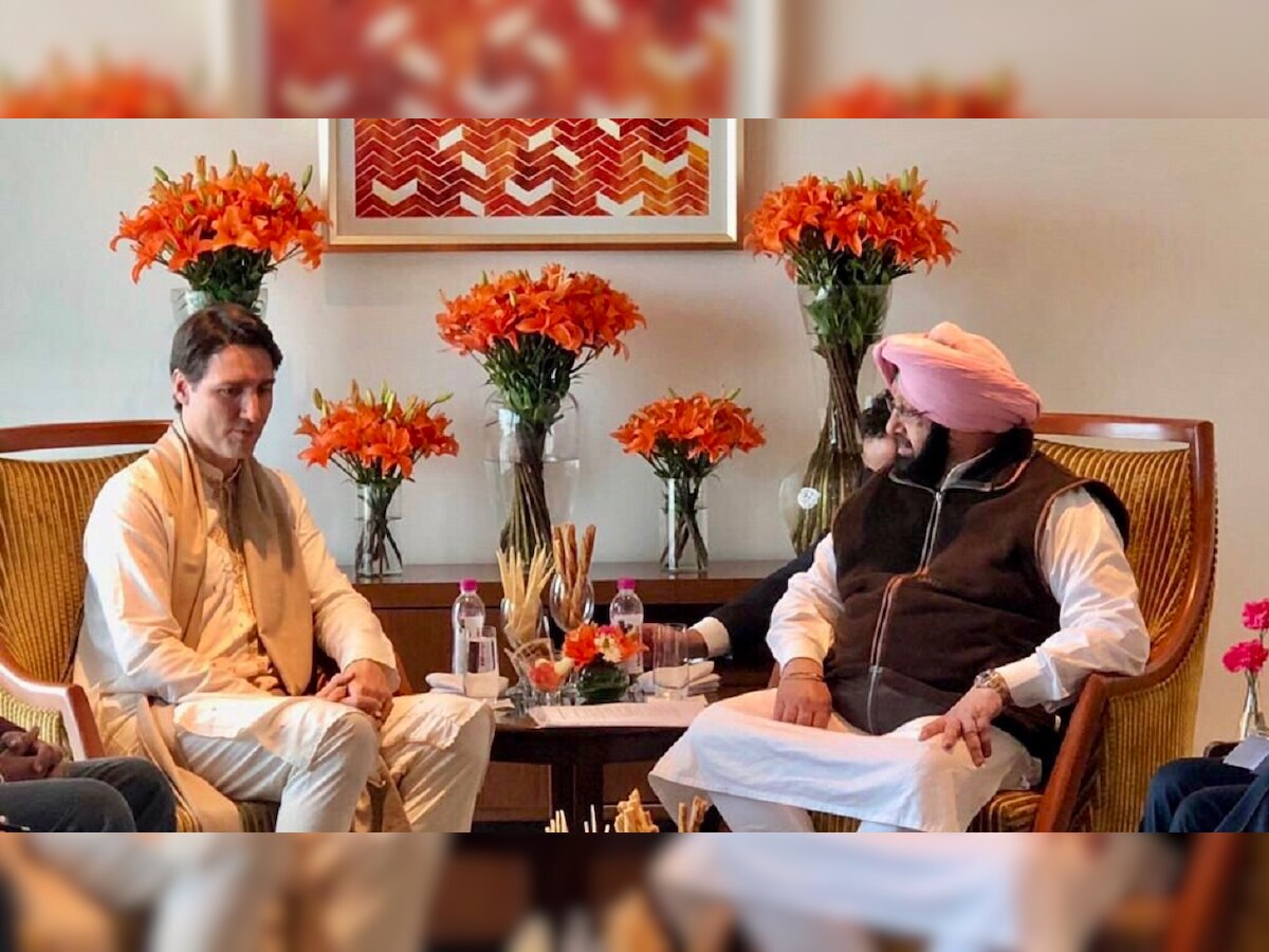 In meeting with Trudeau, CM Amarinder Singh raises Khalistan issue; Canadian PM assures to look into it