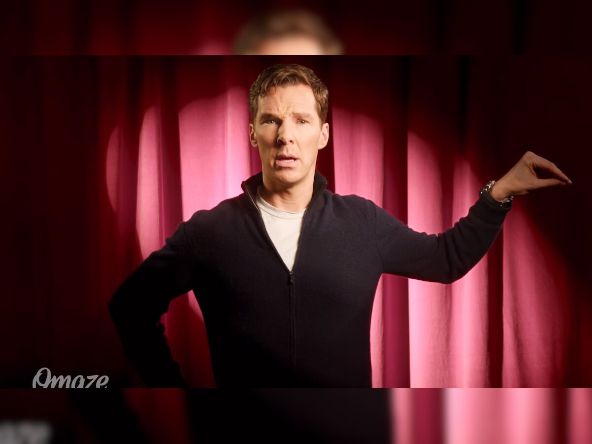 Watch Benedict Cumberbatch's dramatic performance of nursery poem for charity