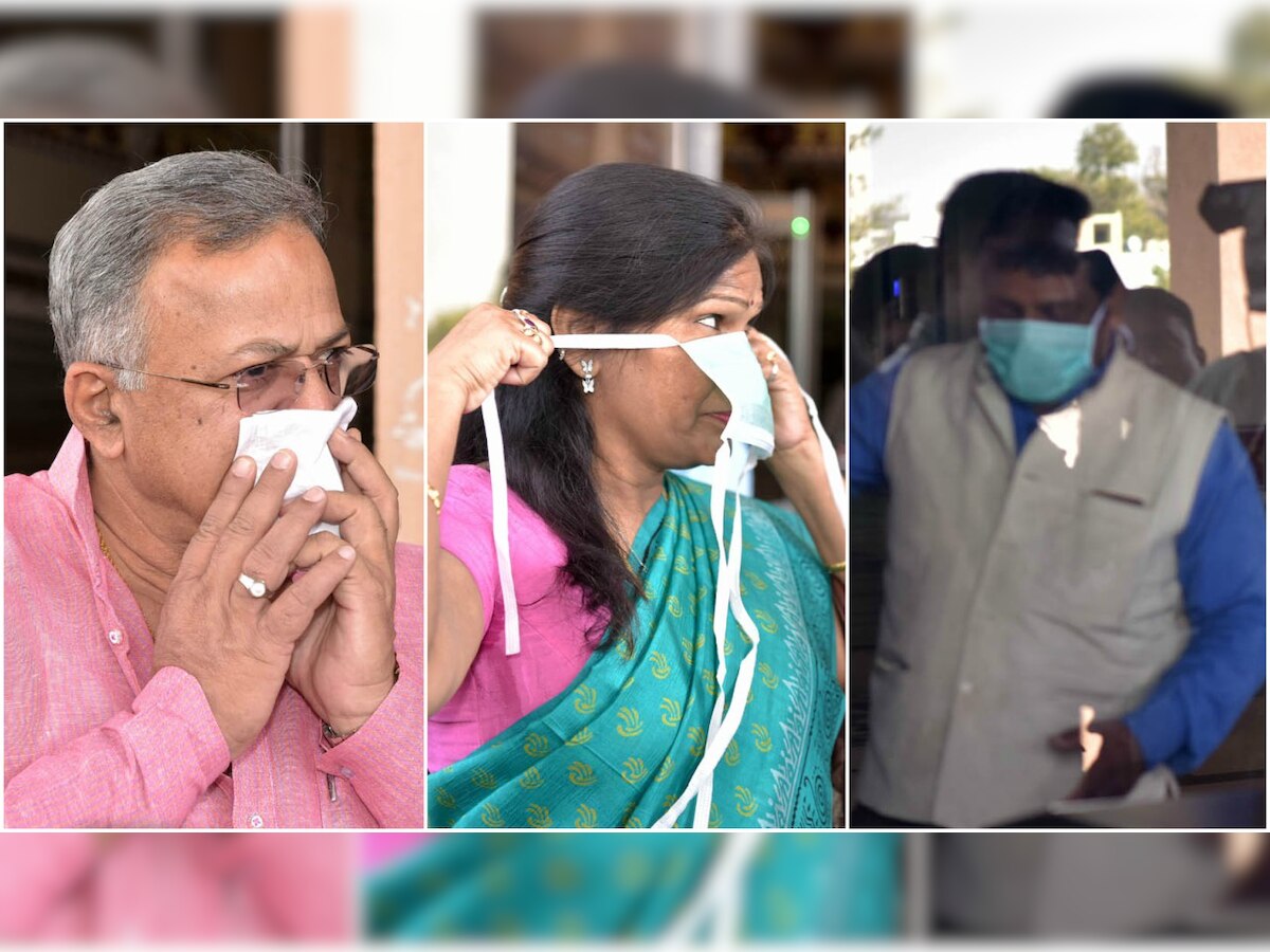 Wary MLAs Maskarade in House