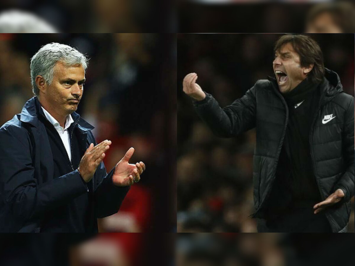 Premier League: Mourinho-Conte face off as Manchester United host Chelsea in battle to be 'best of the rest'