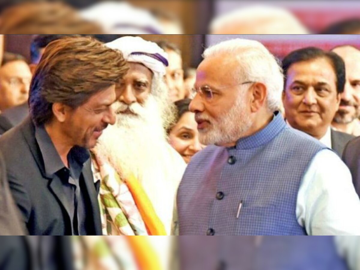 When Shah Rukh Khan met Prime Minister Narendra Modi at Global Business Summit 2018