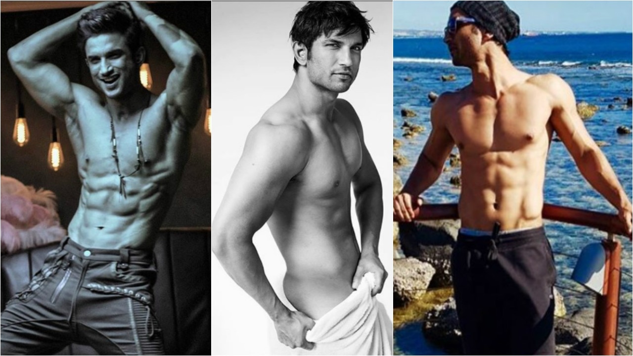 In Pictures Times Sushant Singh Rajput Ditched His Shirt And Left