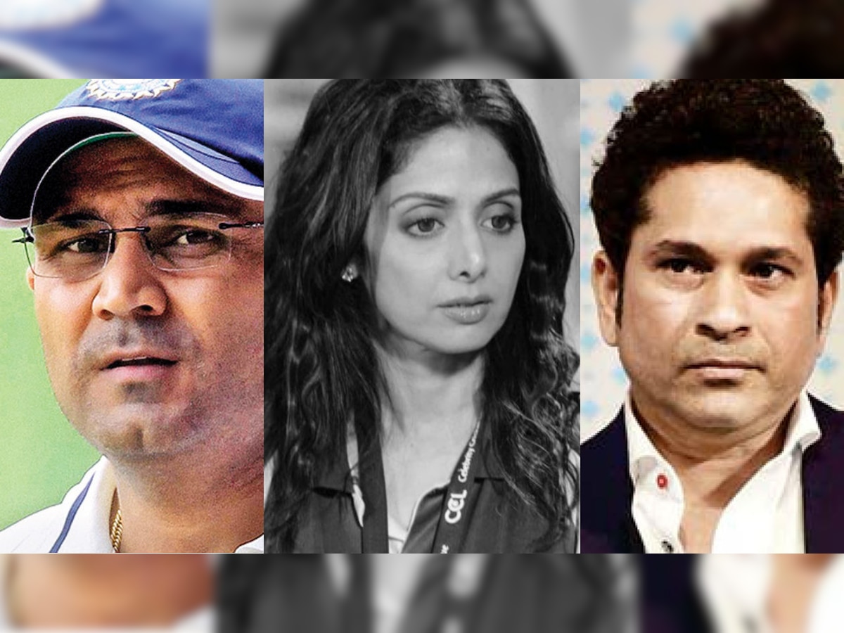 Sridevi’s demise leaves Sports fraternity shocked, Sachin Tendulkar says, 'no words to express how I feel'