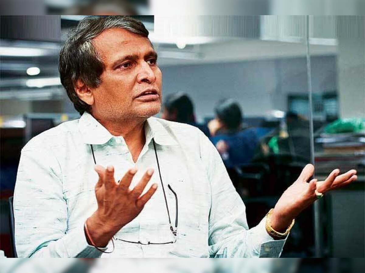Stock market grew 13% in PM Modi's tenure, says Suresh Prabhu