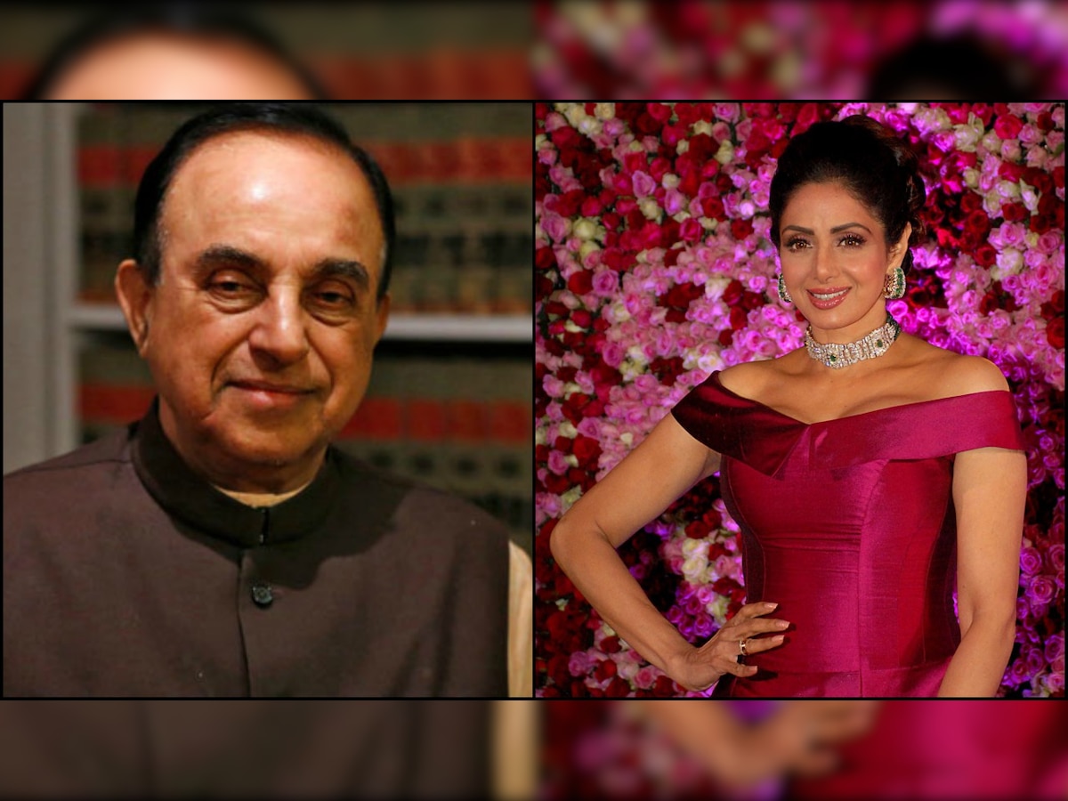 Sridevi death case: I think it's murder, alleges Subramaniam Swamy