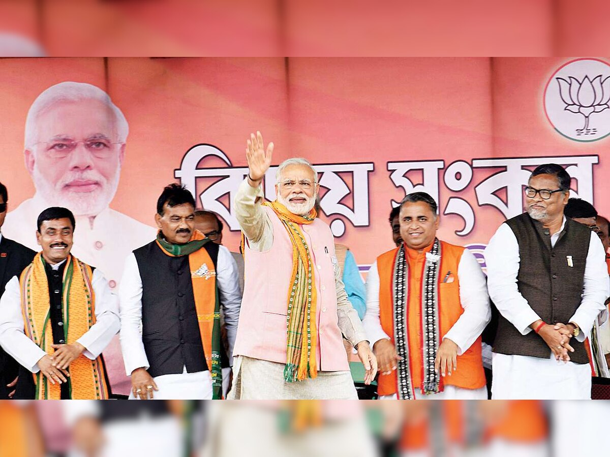 Exit polls predict BJP win in Tripura, saffron surge in Meghalaya and Nagaland 