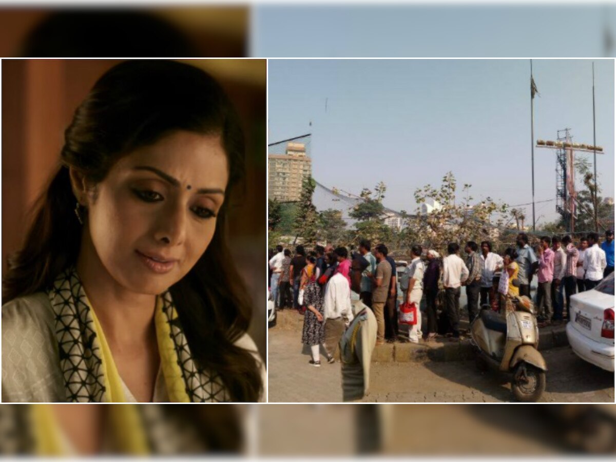 Won't leave Mumbai without seeing our idol: Sridevi fans queue up outside her residence since 6 am