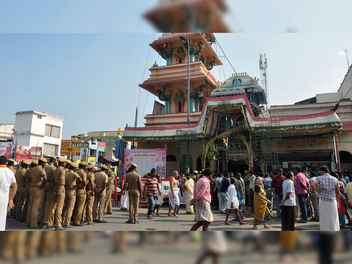 Tamil Nadu: Local Muslims visit Kanchi mutt to pay respects to Sri Jayendra Saraswathi