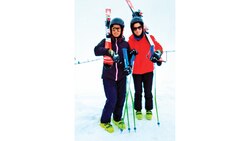 Two Kashmiri girls to represent India in International Ski tourney