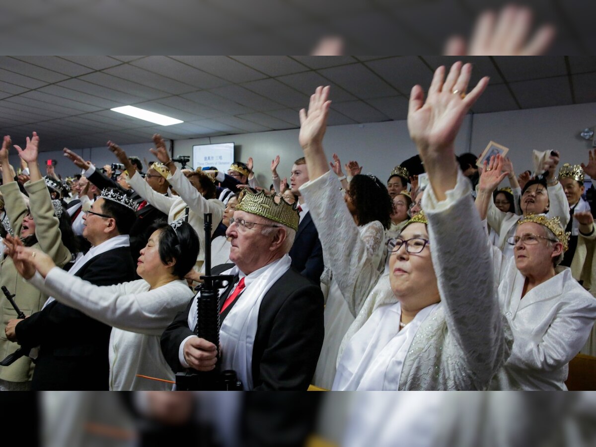 In Pics: Couples tote AR-15 assault rifles, bullet crowns to Pennsylvania church blessing