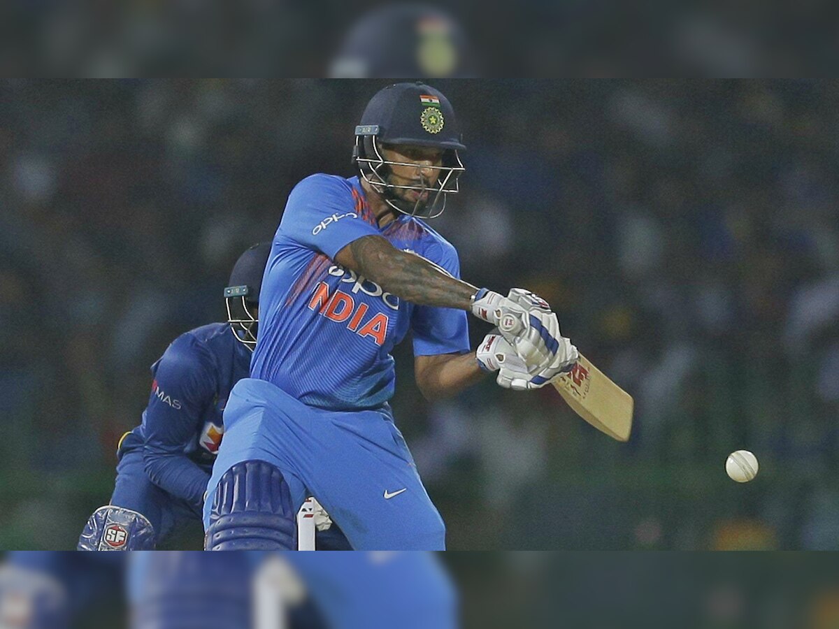 SLvIND 1st T20I, Nidahas Trophy: Shikhar Dhawan's 90 propels visitors to 174 in Colombo