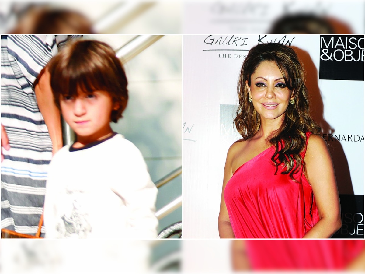 Gauri Khan spotted running behind AbRam 