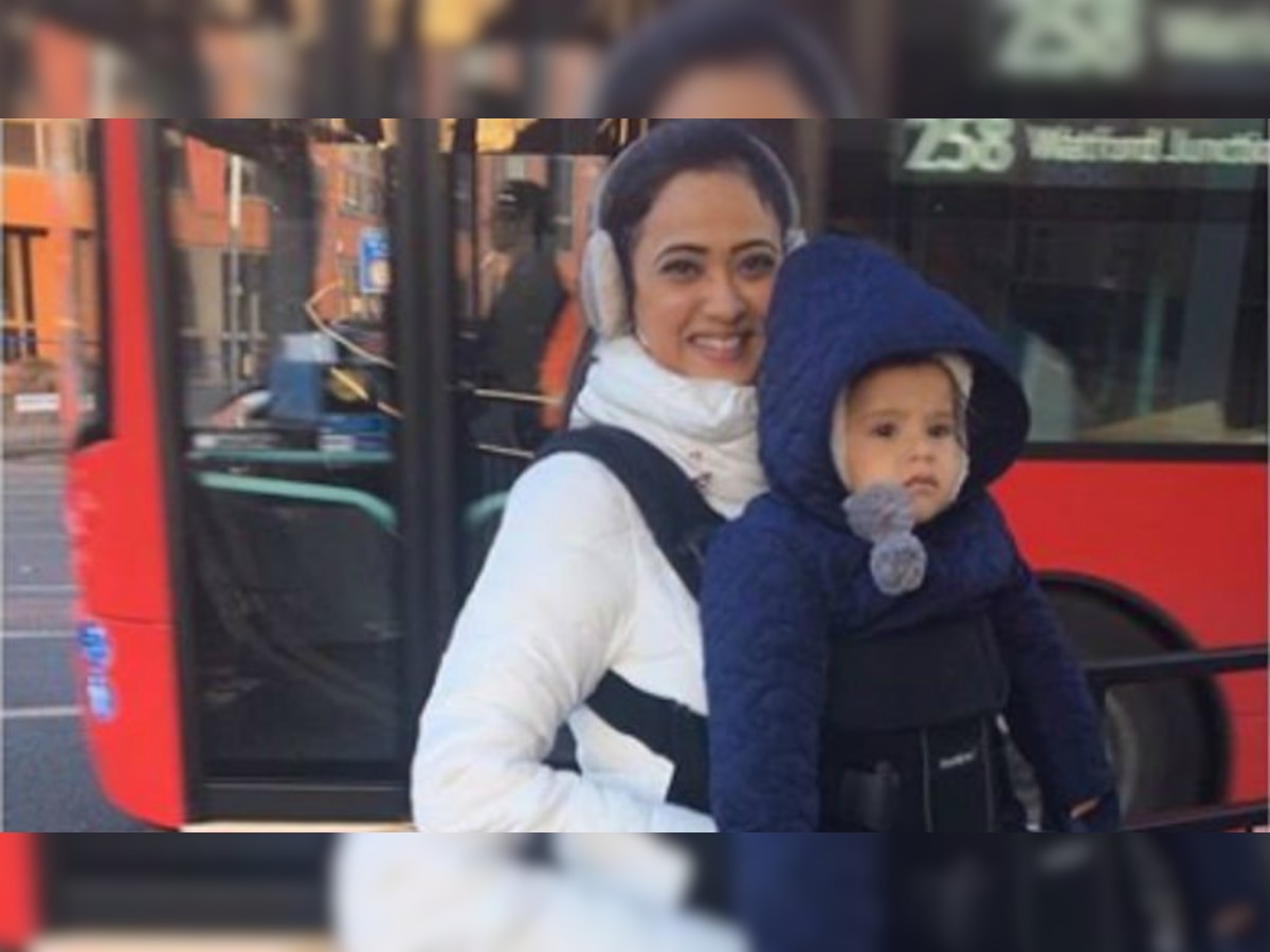 Shweta Tiwari is having a gala time in London with her ‘bundle of joy’ Reyansh; see pics