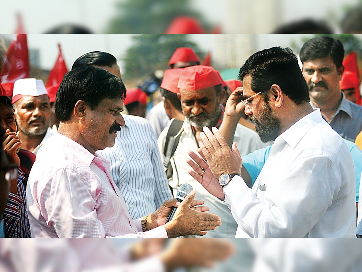 Kisan Long March | Shiv Sena leaders sympathise with Leftist farmers' rally