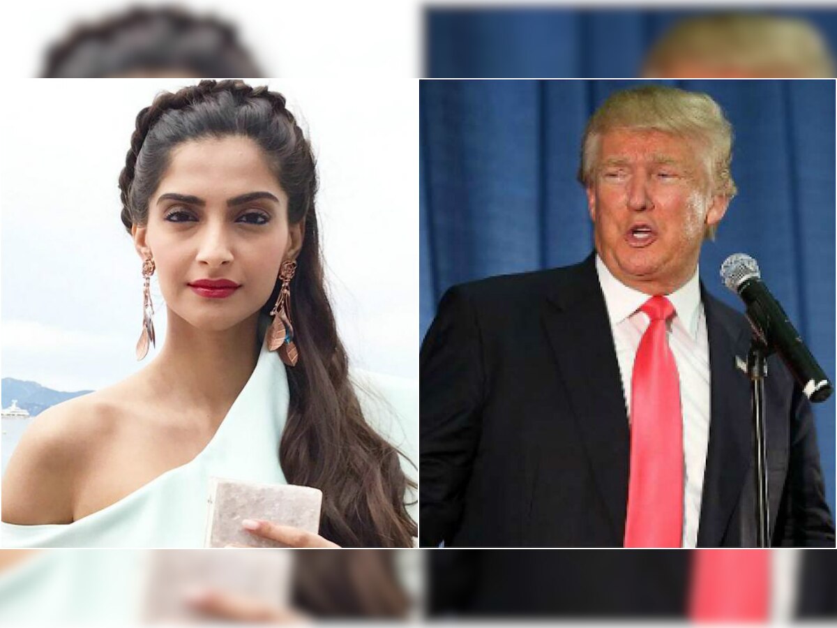 Trump is an imbecile: Sonam Kapoor hits out at US President Donald Trump once again, here's why