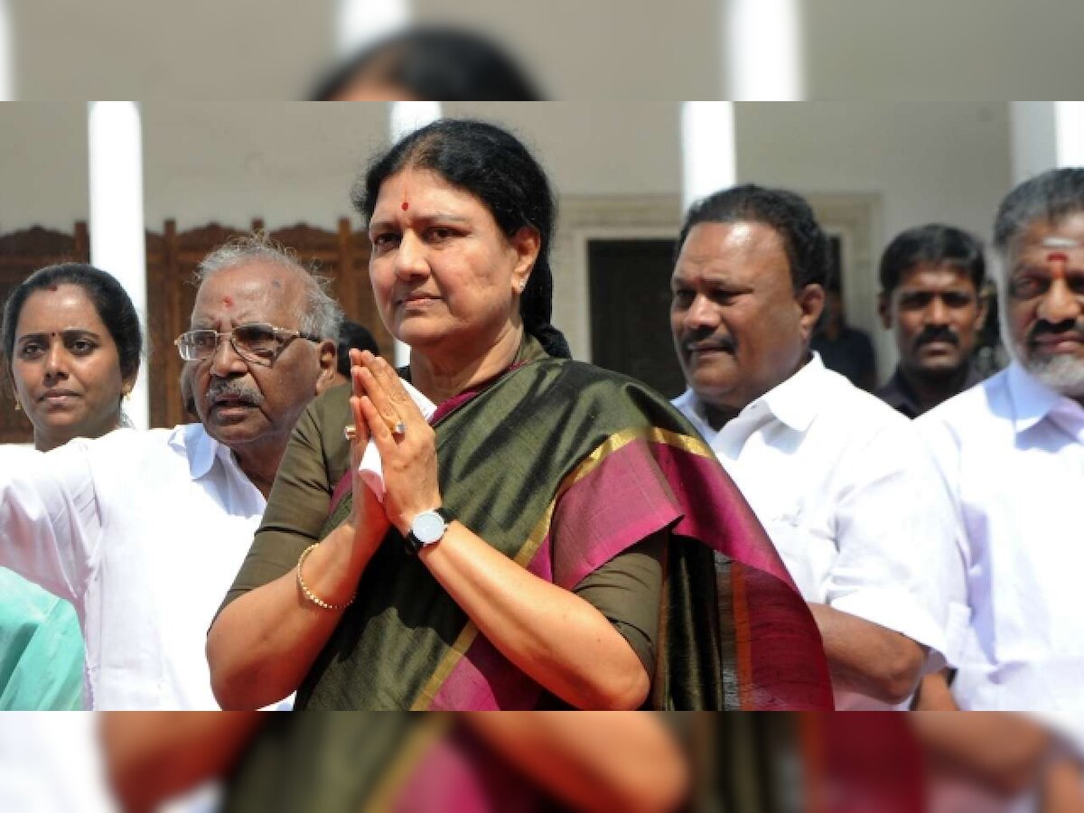 Sasikala seeks parole to attend husband's funeral