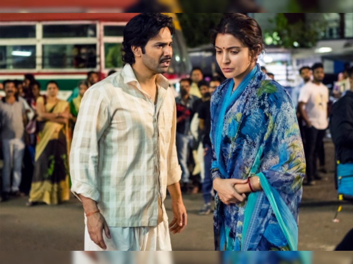 Sui Dhaaga: Varun Dhawan and Anushka Sharma shoot an emotional scene at the bus stop in Bhopal, pics goes viral