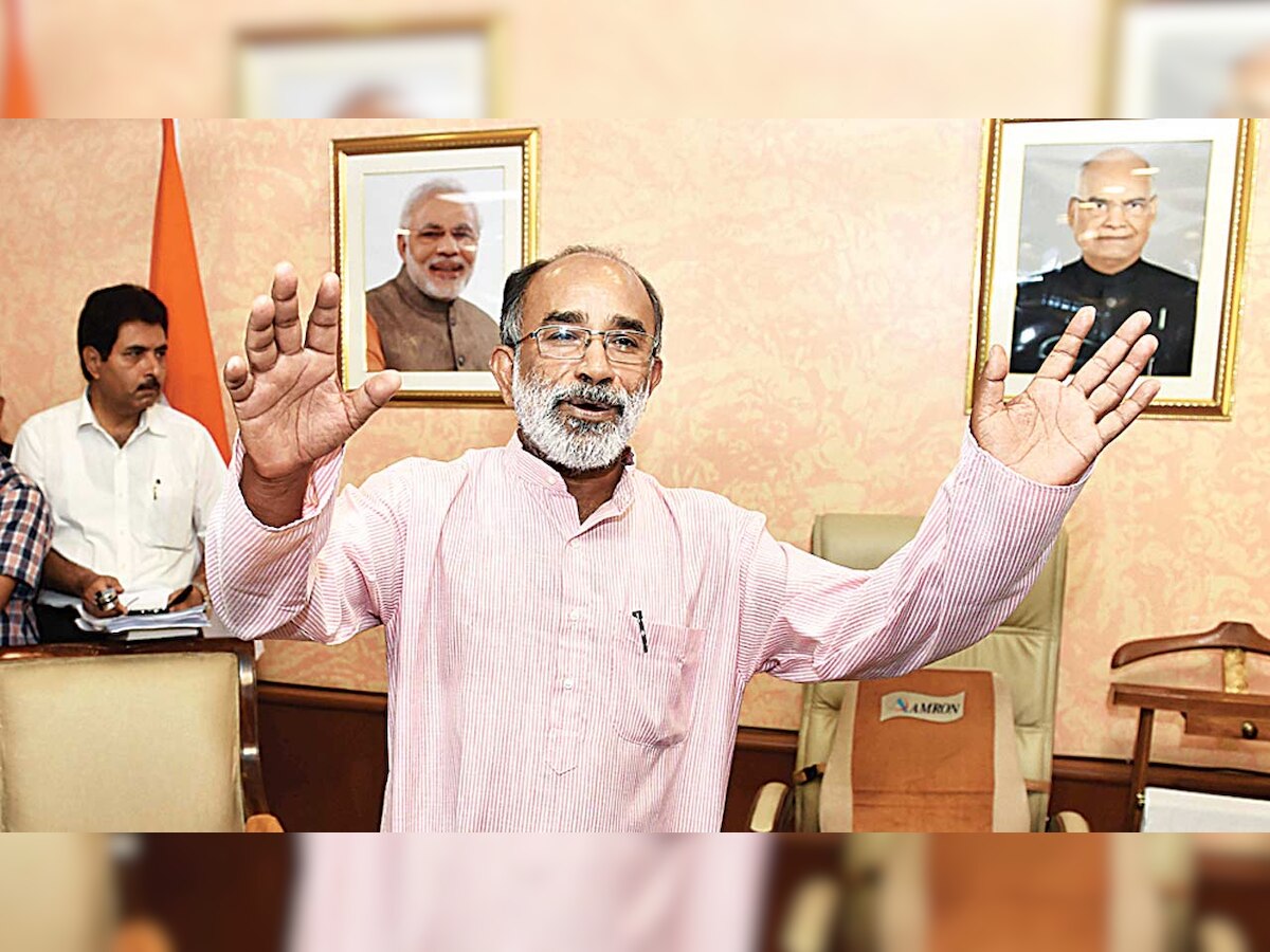 We go naked before Whites for visa, but fight Aadhaar: KJ Alphons