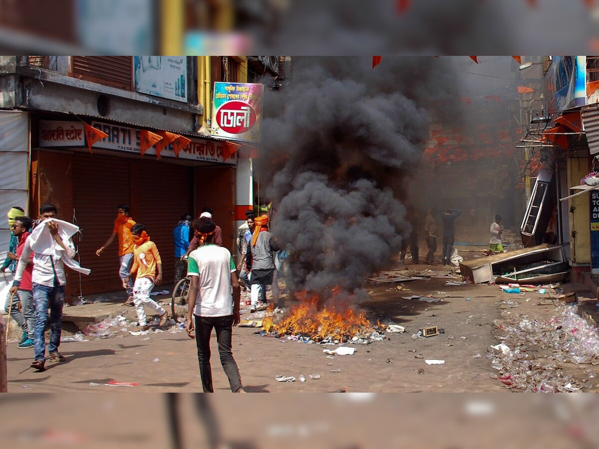 Ram Navami violence in Bengal: 3 dead; BJP state president Dilip Ghosh booked for defying weapon ban